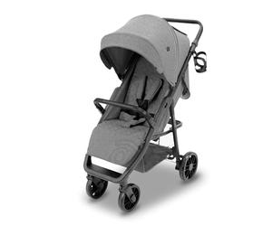 Asalvo NESS 2 Poussette pour bébé, poussette avec dossier inclinable, poussette urbaine, harnais 5 points, SPF50+, grande capote avec fenêtre, maniable et sécurité maximale jusqu'à 24 kg
