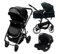 Trio convertible poussette-nacelle-siège auto Two+2 noir TU