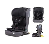 Asalvo PROFIX Siège auto I-Size, installation Isofix et Top Tether, siège auto bébé, appuie-tête réglable, pliable, protection contre les chocs latéraux, 76 à 150 cm, gris