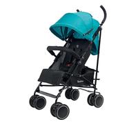 Asalvo TOKYO Poussette, Ultra Légère avec Châssis en Acier et Pliage Compact, Dossier Réglable, Harnais 5 Points et Canopy avec Fenêtre, Maniabilité Maximale et Sécurité Optimale, Vert