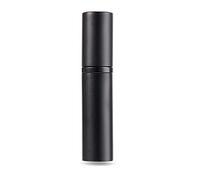 AsaNana - Vaporisateur de parfum rechargeable - Technologie de remplissage sans entonnoir - Flacon pulvérisateur de parfum vide - Pour le voyage, le sac à main et les déplacements - 5 ml (noir)