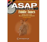 Partitions variété, pop, rock... HAL LEONARD ASAP FIDDLE TUNES MADE EASY FOR BLUEGRASS BANJO TAB + CD - BANJO Musique du monde