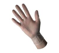 ASAP GANT VINYLE NON POUDRE TRANSPARENT - 4GR 240MM - BOITE DE 100 GANTS (XL)