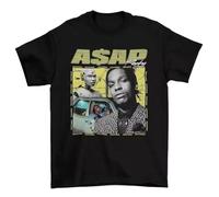 ASAP Rocky Rap T Shirt MerchBlackS