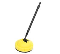 Asarly Nettoyeur de Surface pour Nettoyeur Haute Pression, Double Buse K2 | Boîtier en Plastique, épurateur Rotatif, Terrasse en Béton, Porte de Garage, Ajustement à Baïonnette K2 K3 K4, Jupe