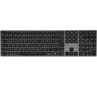 asas-Periboard-817 Clavier Sans Fil Multi-Appareils Qwertz,Boîtier En Aluminium,Touches Ciseaux De Type X,Compatible Avec Windows,Macos,Linux