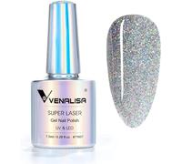 Asas-Venalisa Vernis À Ongles Gel Semi Permanent Soak Off Pour Débutant À La Maison Ou En Salon De Manucure-Super Laser