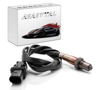 Asasytal Capteur d'oxygène 0258017025 30-2004 Sonde lambda Compatible avec Escape, Focus, Accord, CR-V, Civic, Odyssey, Camry, Corolla, RAV4, A3, A4, A6, TT, EOS, Golf 5, Jetta 3, Passat, etc, 1 Pièce