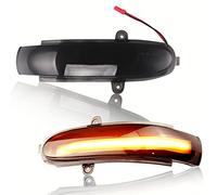 Asasytal Clignotants Auto Compatible avec Mercedes Benz C W203 C Modèle T (S 203) CL203 Témoin Séquentiel de Rétroviseur Latéral LED Dynamique, Jaune, 2 Pièces
