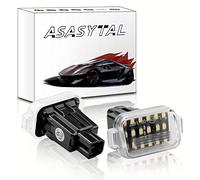 Asasytal LED Éclairage Plaque Immatriculation, Lampes à Plaque D'arrière LED Compatible avec Gen 3 Ma-zda 6 Aten-za 2014-2020 Ma-zda 3 Hatchback 5-Door 2014-2018 6000K Xenon Blanc, 2 Pièces