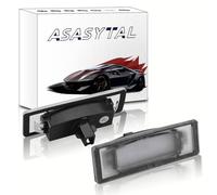 Asasytal LED Éclairage Plaque Immatriculation, SMDs LED Feux Arrière Auto Ampoules 6000K Blanc D'immatriculation Lampe Compatible avec Kia Sportage Cadenza Premium K2/K3/K5 Soul etc, 2 Pièces