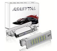 Asasytal LED Lumière de Coffre Voiture Coffre Arrière Bagages Éclairage de la Porte Compatible avec VW Golf MK5/6/7 Jet-ta Pas-sat B6/7/8 CC S-cirocco T-iguan Seat Leon ect., 2* Modèle A