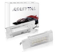 Asasytal LED Lumières de Coffre Voiture, Éclairage Intensif pour Coffre Arrière/Bagages/Porte, Compatible avec VW Golf MK5/6/7 Jet-ta Pas-sat B6/7/8 CC S-cirocco T-iguan Seat Leon ect., 2* Modèle B