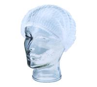 Asatex ASATEX Cagoule, 52 cm, non-tissé, blanc, 100 pcs/sac Quantité:1