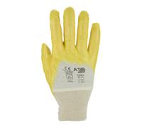 Asatex ASATEX Gants, nitrile, taille 8, jaune Quantité:12