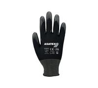 ASATEX Gant taille 7 noir polyamide avec polyuréthane souple polyamide avec p...