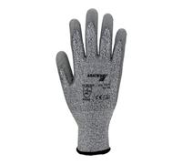 Asatex Gants de protection contre les coupures T. 8 gris HDPE avec polyuréthane EN 388 Quantité:10