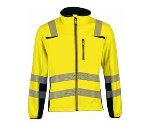 Asatex Prevent® Trendline Veste Softshell Haute Visibilité TXXXL jaune/noir Quantité:1