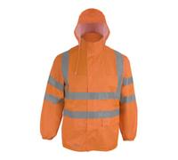 Asatex Veste de pluie de signalisation taille L orange 100 % PES PREVENT Quantité:1