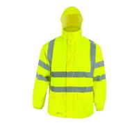 Asatex Veste de pluie de signalisation taille M orange 100 % PES PREVENT Quantité:1