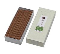 Asayu Japan Bâtons d'Encens Japonais Traditionnels Bois de Santal & Sauge Blanche 40g, Fabriqué à la Main au Japon avec Ingrédient Naturels, Idéal pour la Relaxation, Méditation et Yoga