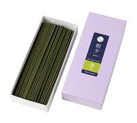 Asayu Japan Bâtons Encens au Thé Vert Matcha à Faible Fumée, Fabriqués au Japon, Energie du Matin pour Le Yoga et la Relaxation