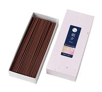 Asayu Japan Encens Japonais à Faible Fumée, Mélange de Fleurs de Cerisier et de Bois de Santal, Baton Encens Fabriqué au Japon, 40g pour la Relaxation et se Détendre