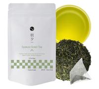 Asayu Japan Lot de 15 sachets de Thé Vert japonais Gyokuro de Qualité Supérieure - Thé vert Japonais Cultivé à l'Ombre 2,5 g x 15 Sachets pour Le Matin et la Relaxation, Cultivé 100% au Japon