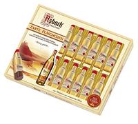 Asbach Chocolate Bottles filled with Brandy Liqueur with a Sugar Crust Liquid Centre 250 g (Pack of 1, Total 20 Chocolate Bottles)