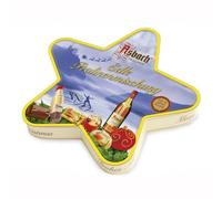 Asbach Pralinés Mélange De Pralinés Fins Dans Une Étoile De Noël 155g