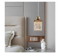 ASBEQUZBE Lampe Suspendue Moderne à LED pour décoration d'intérieur, Lustre Compatible avec Restaurant, Bar, Chambre à Coucher, canapé, Lampe de Fond, lustres à LED Stabilize