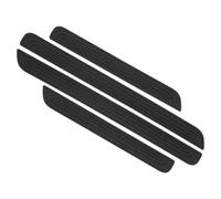 ASBHFC 4 Protections de Seuil en Caoutchouc Robuste pour Se-at Ateca (2016-2025 2026), Bandes Adhésives Antidérapantes Anti-Rayures, Accessoire Idéal pour Entrée de Voiture,B-Black