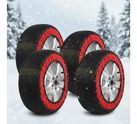 ASBHFC Chaînes Neige Textiles pour Voiture pour XPeng G9 (2022-2025 2026), Chaussettes Pneu Hiver, Aide à la Traction pour Conduite sur Neige et Glace,4PCS