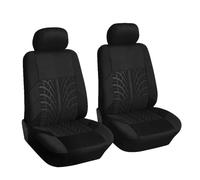 ASBHFC Couvre Siège Voiture Design Pneu pour Hyundai ix55 Veracruz (en 2006-2012), Protection pour Rénover Votre Intérieur, Ajustement Lavable pour Véhicules - Noir,2 Front Seats