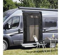 ASBHFC Moustiquaire Magnétique Porte Latérale Fourgon Aménagé pour Renault Master (Gen I II III IV 1980-2025 2026), Rideau Anti-Insectes Van, Camping-Car avec Fermeture Mains Libres