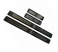 ASBHFC Plaques de Seuil pour Kia Sportage (NB-7 Je KM SL QL NQ5 1993-2025 2026), Lot de 4 en Acier Inoxydable, Protection de Bas de Porte Contre Les Rayures, Kit de Personnalisation Intérieur