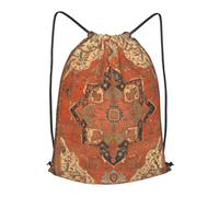 asbwuo Flying Carpet Ride Outdoor Leisure Drawstring Backpack, Lightweight Waterproof Sports Bag For Men & Women - Gym, Yoga, Travel