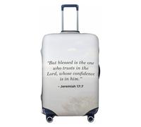 asbwuo Housse de Valise Jeremiah 17 7, Protection de Valise Lavable de qualité supérieure avec Fermeture éclair et Boucle sécurisées, Convient aux valises de Voyage de 18 à 32 Pouces.