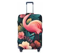 asbwuo Housse de Voyage élastique Flamingo, Anti-Rayures, Compatible avec Les valises de 18-32 Pouces