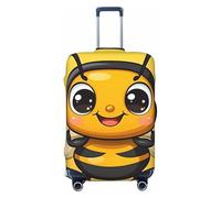 asbwuo Housse de Voyage élastique Honey Bee, Anti-Rayures, Compatible avec Les Bagages de 18-32 Pouces