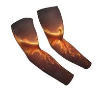 asbwuo Manchons de protection solaire pour les bras « Phénix majestueux renaissant des ténèbres »
