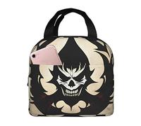 asbwuo Sac à lunch Devil Satan pour femmes et hommes, grand sac isotherme élégant, boîte à lunch réutilisable pour le travail, les pique-niques et la randonnée, 8,5" L x 5" l x 8" H