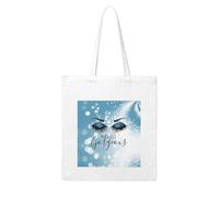 asbwuo Sac fourre-tout en toile résistante Hello Gorgeous Blue Eyes - Sac de courses réutilisable, écologique et lavable pour les voyages, le camping et le quotidien