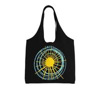 asbwuo Sac fourre-tout en toile Wild And Free You Are My Sunshine - Sac bandoulière léger et résistant pour les trajets quotidiens, sac à provisions réutilisable