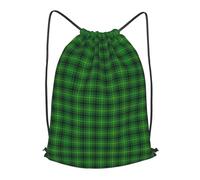 asbwuo Scottish Clan Macarthur Arthur Tartan Plaid Outdoor Leisure Drawstring Backpack, Lightweight Waterproof Sports Bag For Men & Women - Gym, Yoga, Travel