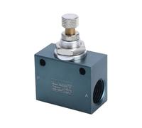 ASC-06/08/10/15 vanne de contrôle de débit de contrôle de vitesse électrovanne pneumatique 1/8 "1/4" 3/8 "1/2" alésage de tuyau(ASC 08)