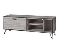 ASCA - Meuble TV 1 Porte 3 Niches 180cm -