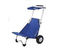 Ascan Chariot de transport Beach Trolley avec siège