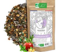 Ascenbio ✿ Infusion Cantatrice BIO ✿ Tisane Voies Respiratoires Bien-être ✿ 180 g vrac ✿ Préparé et conditionné en France ✿ Emballage biodégradable