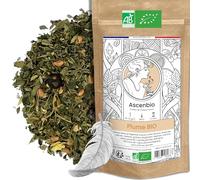 Ascenbio ✿ Infusion Plume BIO ✿ Tisane Ortie Détox Légèreté Rétention & Jambes ✿ 180 g vrac ✿ Préparé et conditionné en France ✿ Emballage biodégradable